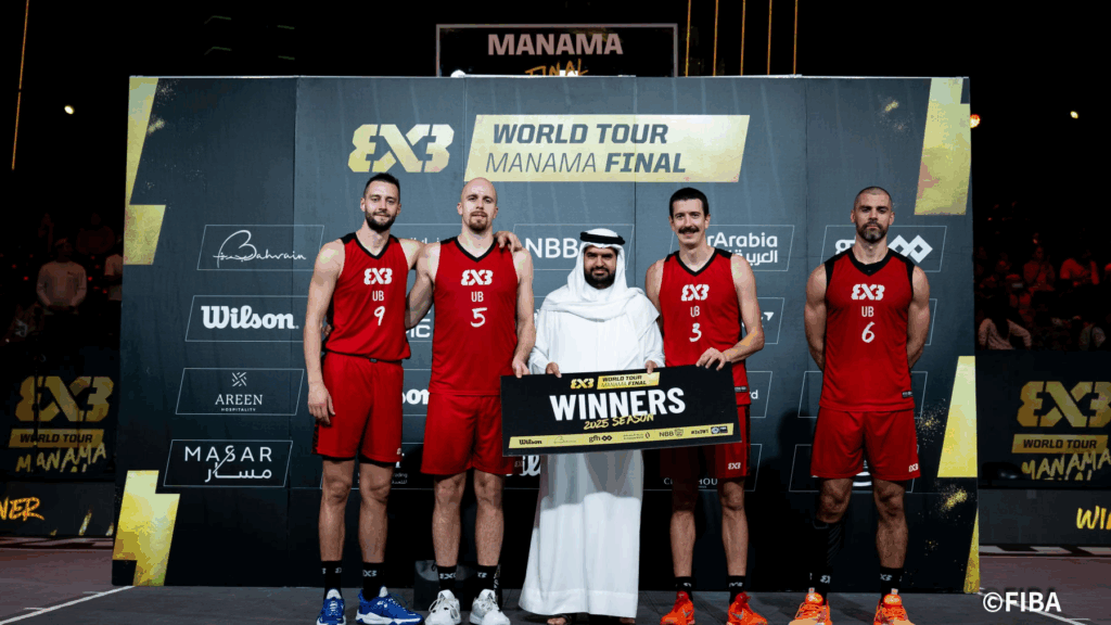 FIBA 3x3 World Tour Manama Final 2025でUbが優勝！